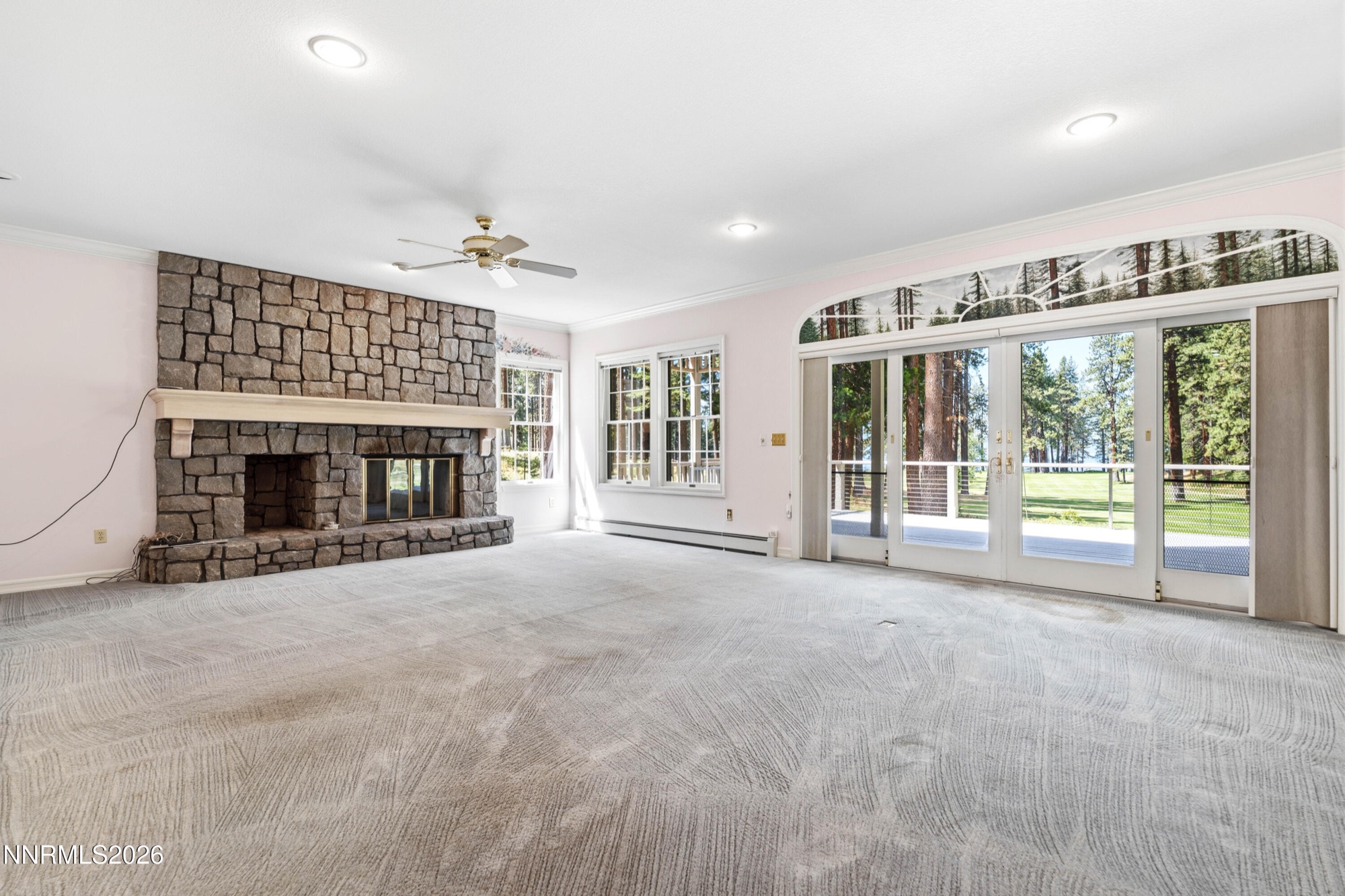 Living spaces at 160 Yerington Court